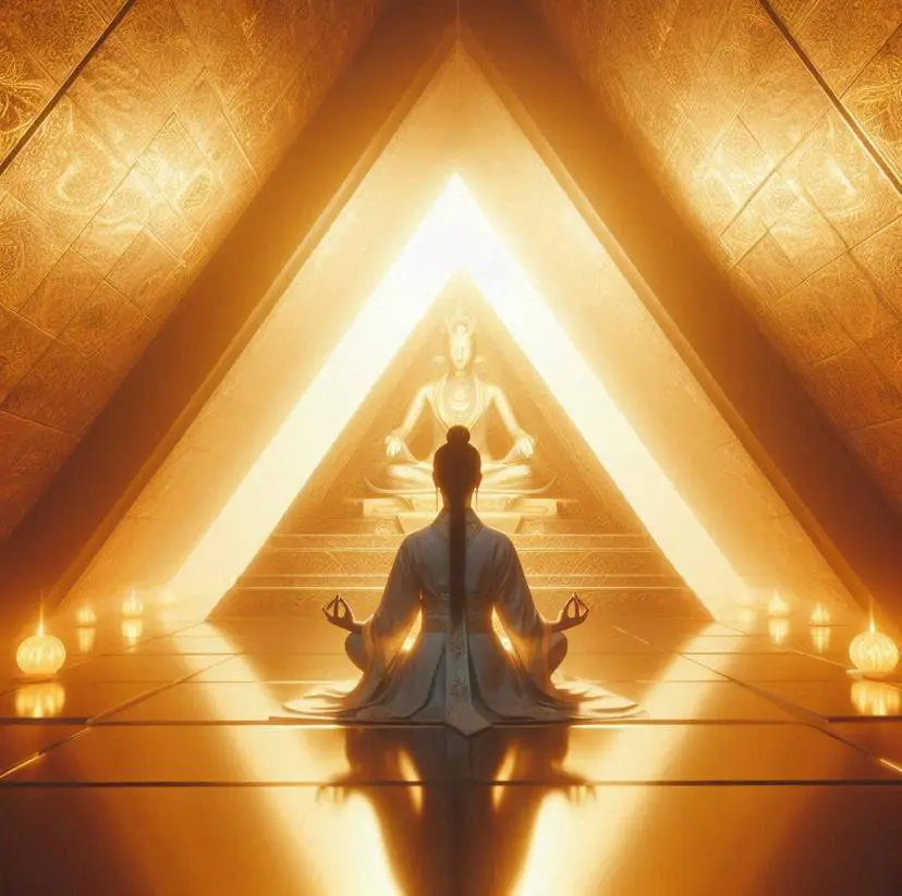 Meditazione con la piramide